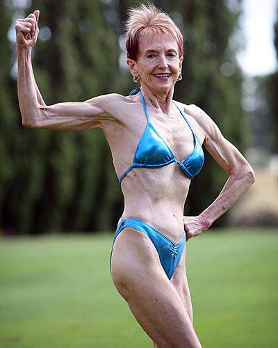 Γιαγιά 73 ετών με χόμπι το... bodybuilding!