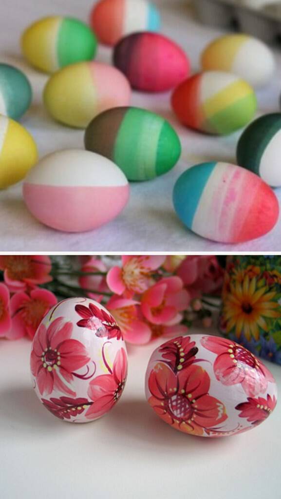 Πρωτότυπες ιδέες για να βάψετε τα πασχαλινά αυγά