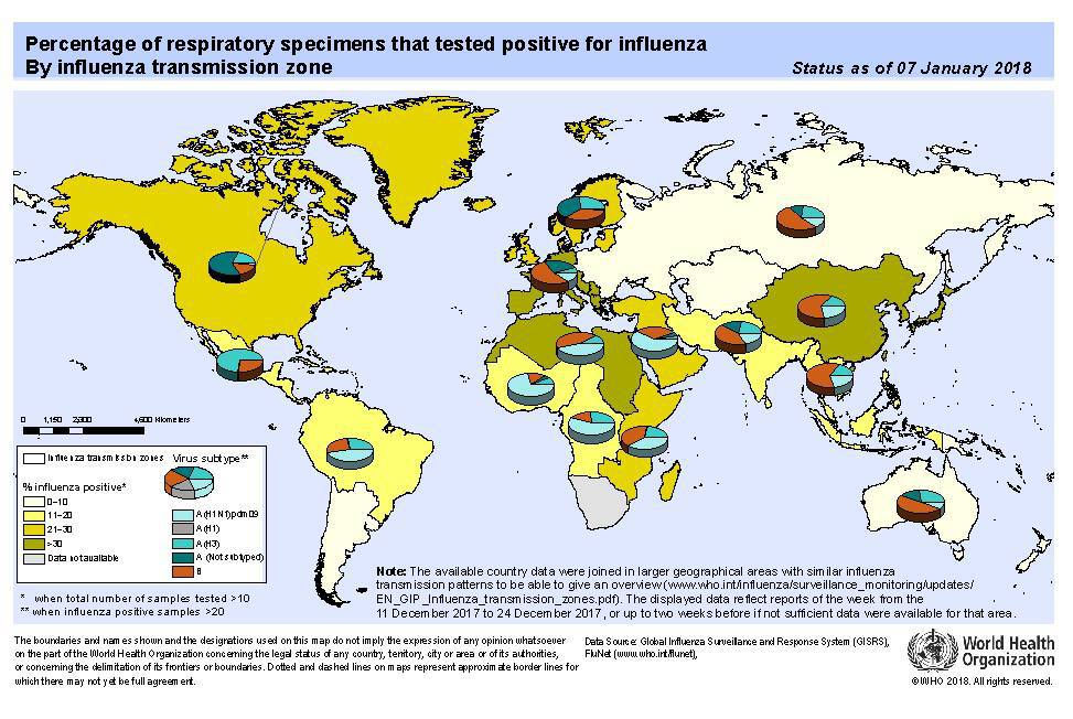 Μας περικυκλώνει η Αυστραλιανή γρίπη: Τι είναι ο ιός Η3Ν2 – Τι ισχύει με το εμβόλιο [vids, χάρτες]