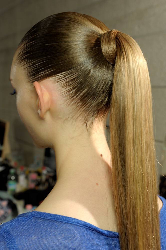 sleek ponytail2